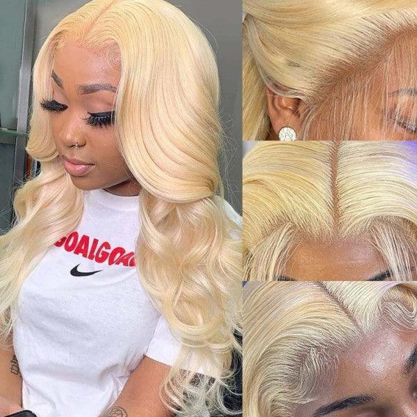 Full Lace Front Wigs Human Hair Cheap Blonde Wigs - BBOUTIQUE HAIR