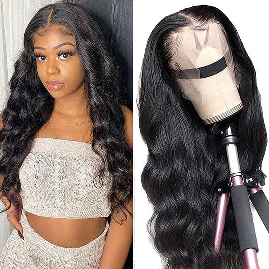 Hair T Part Wig 13x4x1 Lace Front Wig Pre Plucked Body Wave Virgin Human Hair - BBOUTIQUE HAIR