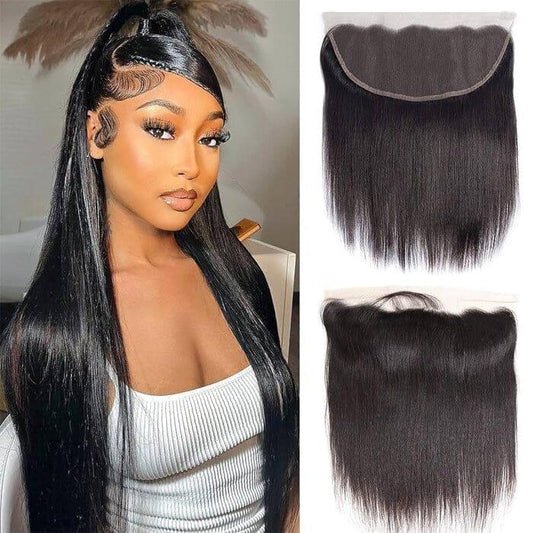 Body Wave 13x6 Transparent Lace Frontal Virgin Human Hair Silky Straight Frontal - BBOUTIQUE HAIR