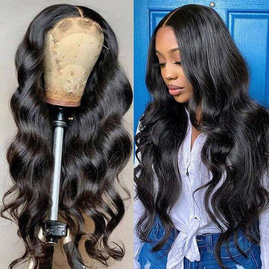 BB Hair 4x4 Lace Closure Wig Pre Plucked Body Wave Virgin Human Hair - BBOUTIQUE HAIR