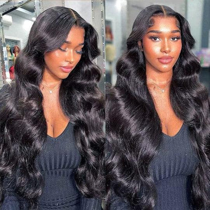 Hair T Part Wig 13x4x1 Lace Front Wig Pre Plucked Body Wave Virgin Human Hair - BBOUTIQUE HAIR