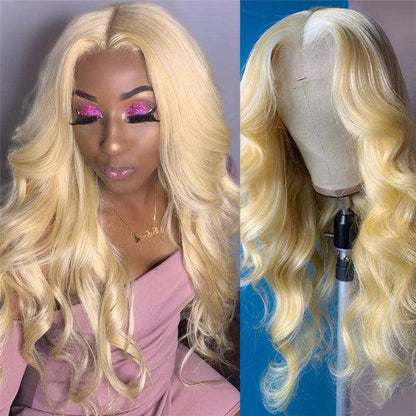 Blonde Hair 13x6 HD Lace Front Wig Body Wave Human Hair Wigs - BBOUTIQUE HAIR