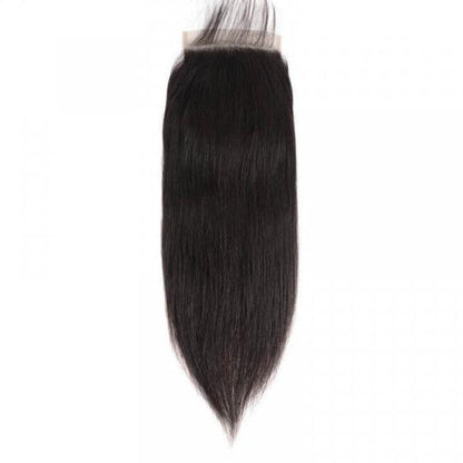 Brazilian Straight Hair 5*5 Lace Closure 100% Unprocessed Human Hair - BBOUTIQUE HAIR